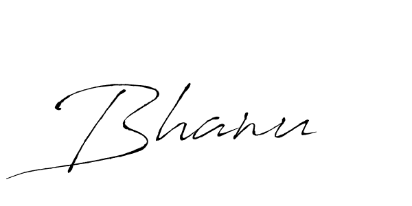 Bhanu  stylish signature style. Best Handwritten Sign (Antro_Vectra) for my name. Handwritten Signature Collection Ideas for my name Bhanu . Bhanu  signature style 6 images and pictures png