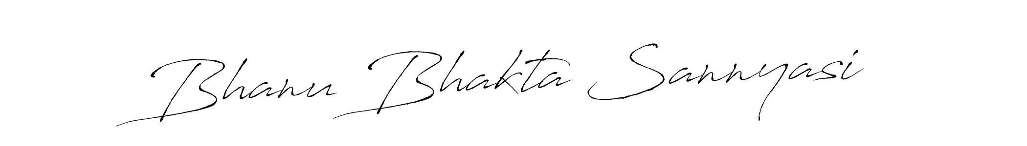 Also we have Bhanu Bhakta Sannyasi name is the best signature style. Create professional handwritten signature collection using Antro_Vectra autograph style. Bhanu Bhakta Sannyasi signature style 6 images and pictures png