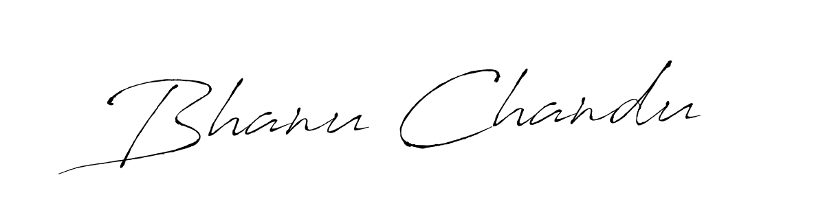 Bhanu Chandu stylish signature style. Best Handwritten Sign (Antro_Vectra) for my name. Handwritten Signature Collection Ideas for my name Bhanu Chandu. Bhanu Chandu signature style 6 images and pictures png