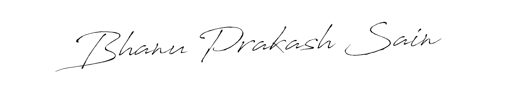 Bhanu Prakash Sain stylish signature style. Best Handwritten Sign (Antro_Vectra) for my name. Handwritten Signature Collection Ideas for my name Bhanu Prakash Sain. Bhanu Prakash Sain signature style 6 images and pictures png