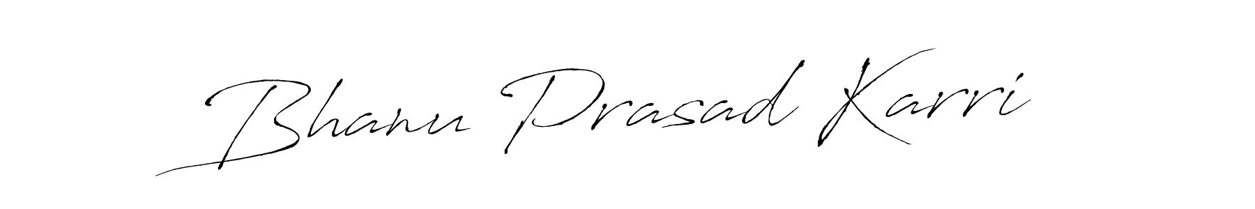 Use a signature maker to create a handwritten signature online. With this signature software, you can design (Antro_Vectra) your own signature for name Bhanu Prasad Karri. Bhanu Prasad Karri signature style 6 images and pictures png