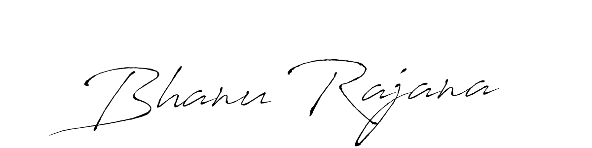 How to make Bhanu Rajana signature? Antro_Vectra is a professional autograph style. Create handwritten signature for Bhanu Rajana name. Bhanu Rajana signature style 6 images and pictures png