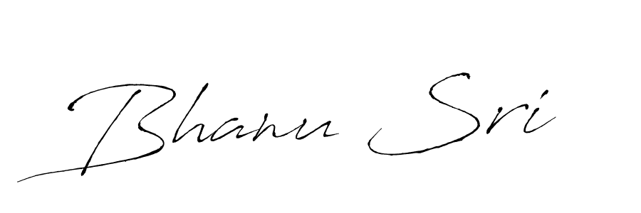 Design your own signature with our free online signature maker. With this signature software, you can create a handwritten (Antro_Vectra) signature for name Bhanu Sri. Bhanu Sri signature style 6 images and pictures png