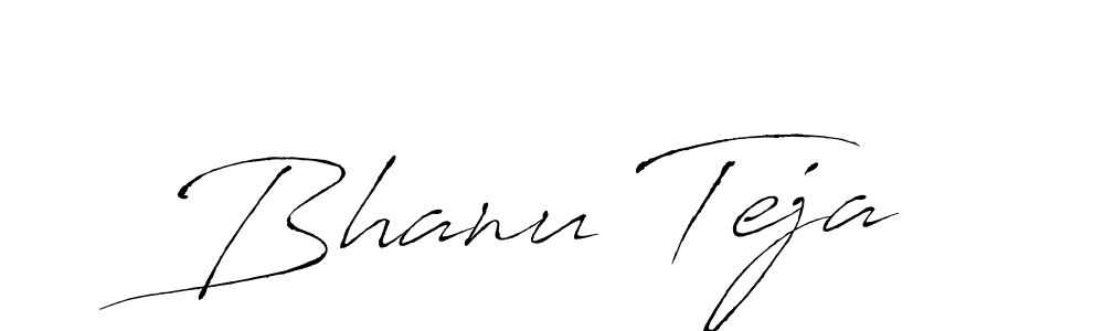 Bhanu Teja stylish signature style. Best Handwritten Sign (Antro_Vectra) for my name. Handwritten Signature Collection Ideas for my name Bhanu Teja. Bhanu Teja signature style 6 images and pictures png