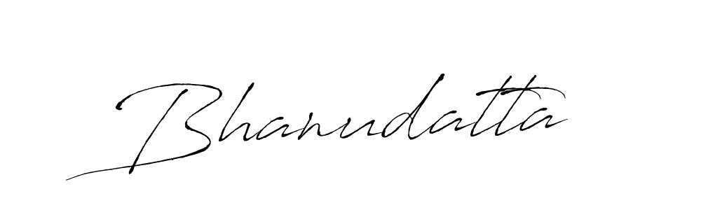 How to make Bhanudatta signature? Antro_Vectra is a professional autograph style. Create handwritten signature for Bhanudatta name. Bhanudatta signature style 6 images and pictures png