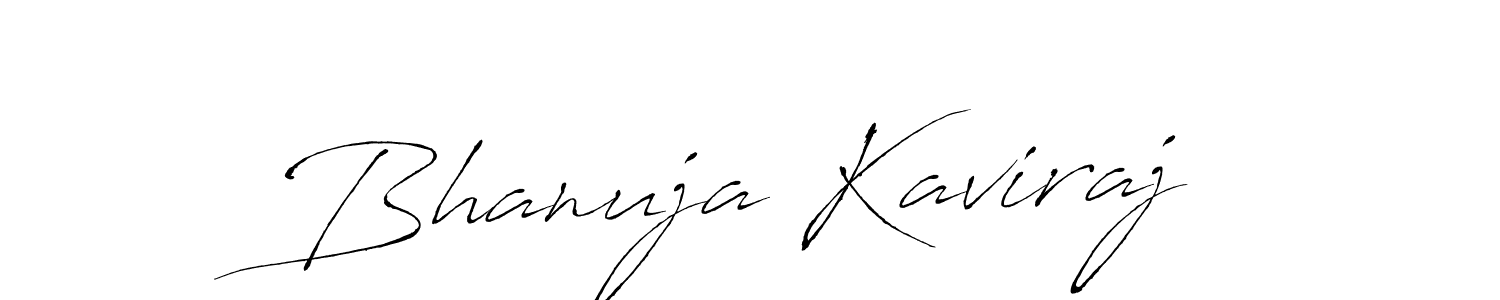 Also we have Bhanuja Kaviraj name is the best signature style. Create professional handwritten signature collection using Antro_Vectra autograph style. Bhanuja Kaviraj signature style 6 images and pictures png