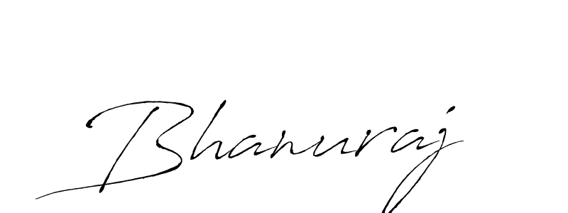 Use a signature maker to create a handwritten signature online. With this signature software, you can design (Antro_Vectra) your own signature for name Bhanuraj. Bhanuraj signature style 6 images and pictures png