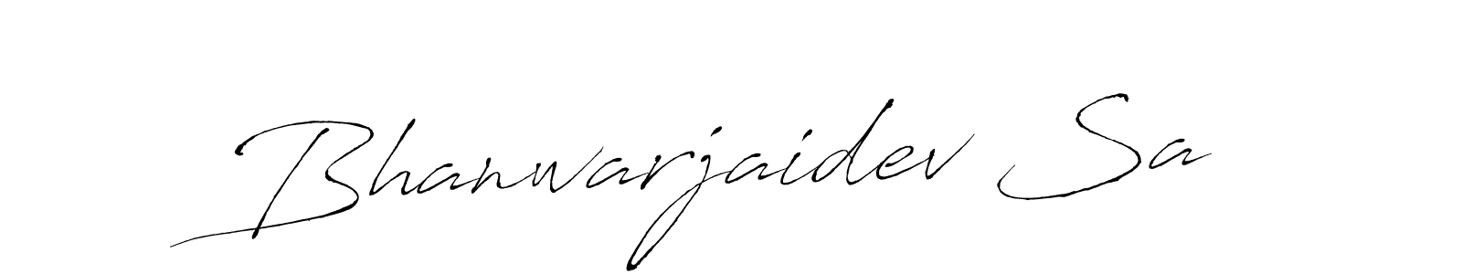 Antro_Vectra is a professional signature style that is perfect for those who want to add a touch of class to their signature. It is also a great choice for those who want to make their signature more unique. Get Bhanwarjaidev Sa name to fancy signature for free. Bhanwarjaidev Sa signature style 6 images and pictures png