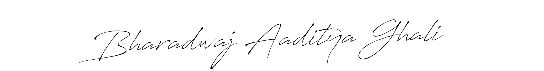 Design your own signature with our free online signature maker. With this signature software, you can create a handwritten (Antro_Vectra) signature for name Bharadwaj Aaditya Ghali. Bharadwaj Aaditya Ghali signature style 6 images and pictures png