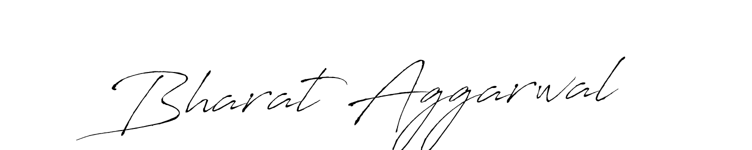 How to make Bharat Aggarwal signature? Antro_Vectra is a professional autograph style. Create handwritten signature for Bharat Aggarwal name. Bharat Aggarwal signature style 6 images and pictures png