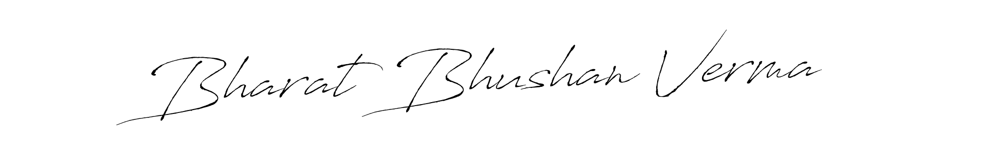 How to make Bharat Bhushan Verma signature? Antro_Vectra is a professional autograph style. Create handwritten signature for Bharat Bhushan Verma name. Bharat Bhushan Verma signature style 6 images and pictures png