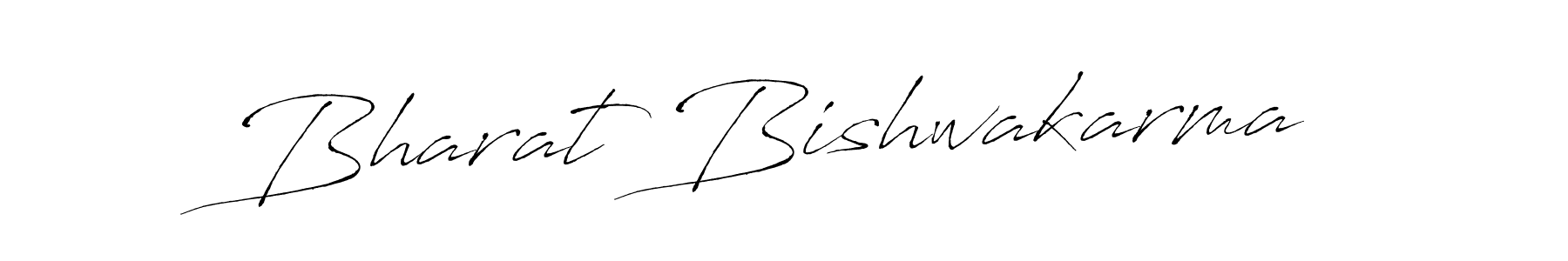 Antro_Vectra is a professional signature style that is perfect for those who want to add a touch of class to their signature. It is also a great choice for those who want to make their signature more unique. Get Bharat Bishwakarma name to fancy signature for free. Bharat Bishwakarma signature style 6 images and pictures png