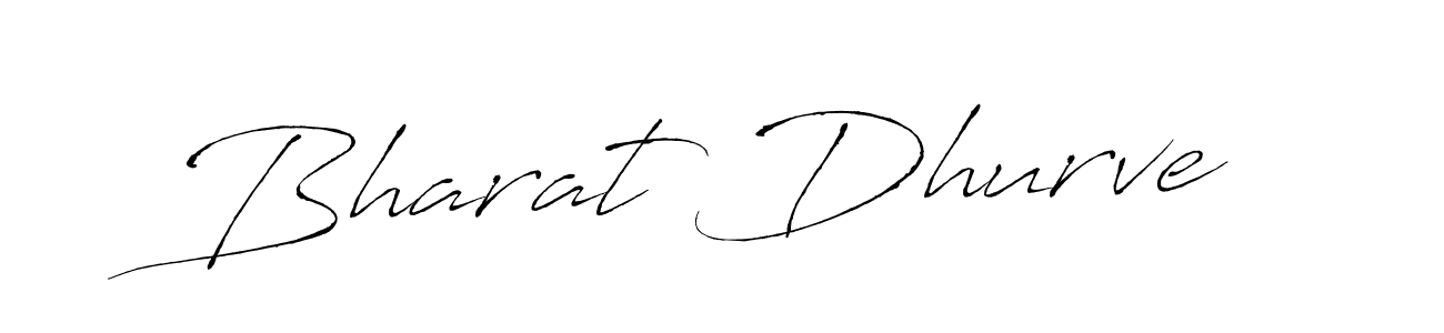 Design your own signature with our free online signature maker. With this signature software, you can create a handwritten (Antro_Vectra) signature for name Bharat Dhurve. Bharat Dhurve signature style 6 images and pictures png