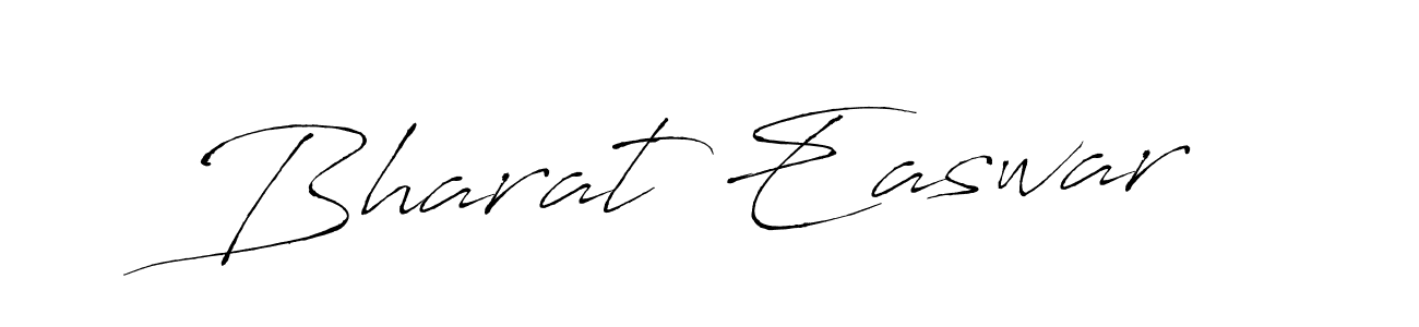 Antro_Vectra is a professional signature style that is perfect for those who want to add a touch of class to their signature. It is also a great choice for those who want to make their signature more unique. Get Bharat Easwar name to fancy signature for free. Bharat Easwar signature style 6 images and pictures png