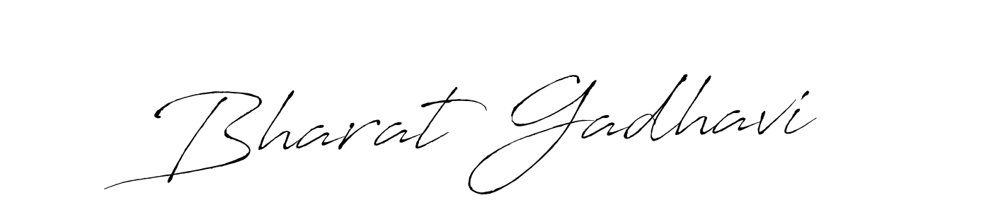 How to make Bharat Gadhavi signature? Antro_Vectra is a professional autograph style. Create handwritten signature for Bharat Gadhavi name. Bharat Gadhavi signature style 6 images and pictures png