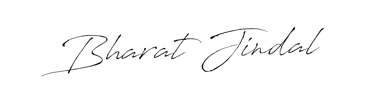 Make a beautiful signature design for name Bharat Jindal. With this signature (Antro_Vectra) style, you can create a handwritten signature for free. Bharat Jindal signature style 6 images and pictures png