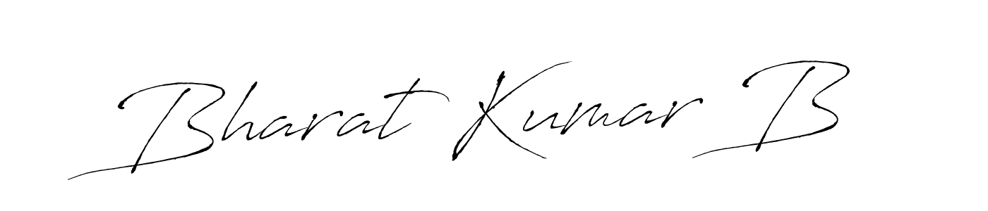 Antro_Vectra is a professional signature style that is perfect for those who want to add a touch of class to their signature. It is also a great choice for those who want to make their signature more unique. Get Bharat Kumar B name to fancy signature for free. Bharat Kumar B signature style 6 images and pictures png