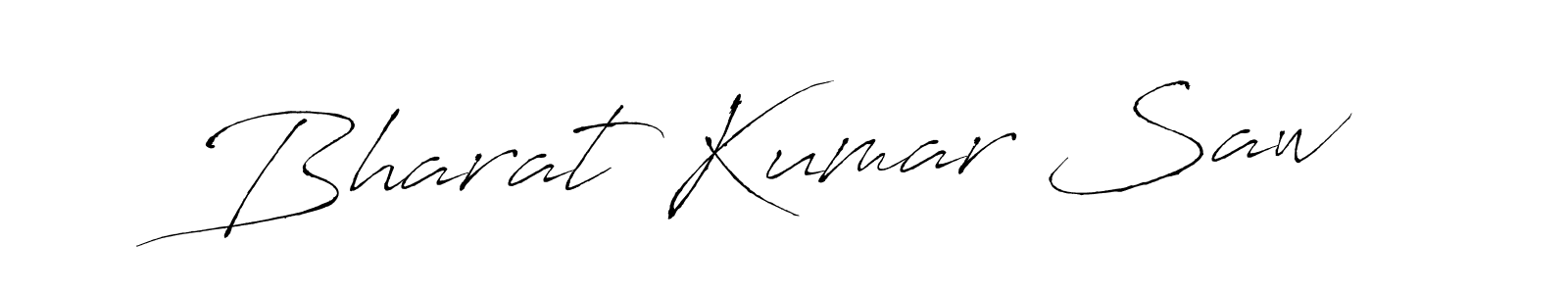 Antro_Vectra is a professional signature style that is perfect for those who want to add a touch of class to their signature. It is also a great choice for those who want to make their signature more unique. Get Bharat Kumar Saw name to fancy signature for free. Bharat Kumar Saw signature style 6 images and pictures png