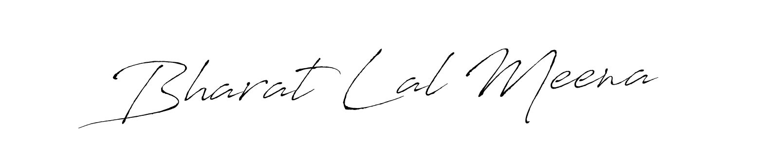 Create a beautiful signature design for name Bharat Lal Meena. With this signature (Antro_Vectra) fonts, you can make a handwritten signature for free. Bharat Lal Meena signature style 6 images and pictures png