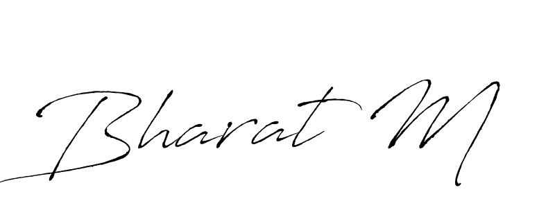 It looks lik you need a new signature style for name Bharat M. Design unique handwritten (Antro_Vectra) signature with our free signature maker in just a few clicks. Bharat M signature style 6 images and pictures png