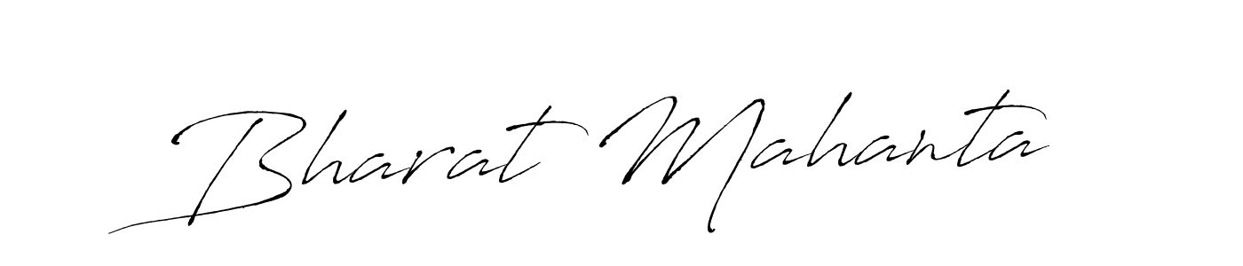 You can use this online signature creator to create a handwritten signature for the name Bharat Mahanta. This is the best online autograph maker. Bharat Mahanta signature style 6 images and pictures png