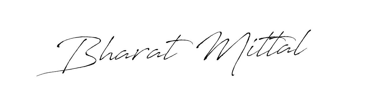 The best way (Antro_Vectra) to make a short signature is to pick only two or three words in your name. The name Bharat Mittal include a total of six letters. For converting this name. Bharat Mittal signature style 6 images and pictures png