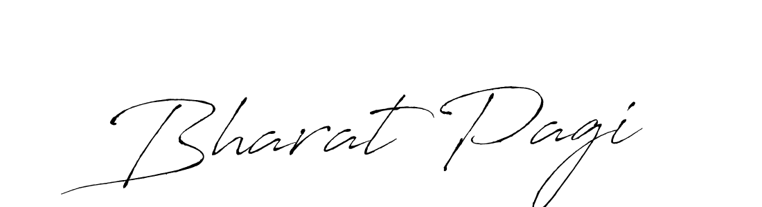 How to make Bharat Pagi name signature. Use Antro_Vectra style for creating short signs online. This is the latest handwritten sign. Bharat Pagi signature style 6 images and pictures png