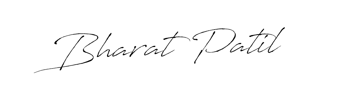 Make a beautiful signature design for name Bharat Patil. With this signature (Antro_Vectra) style, you can create a handwritten signature for free. Bharat Patil signature style 6 images and pictures png