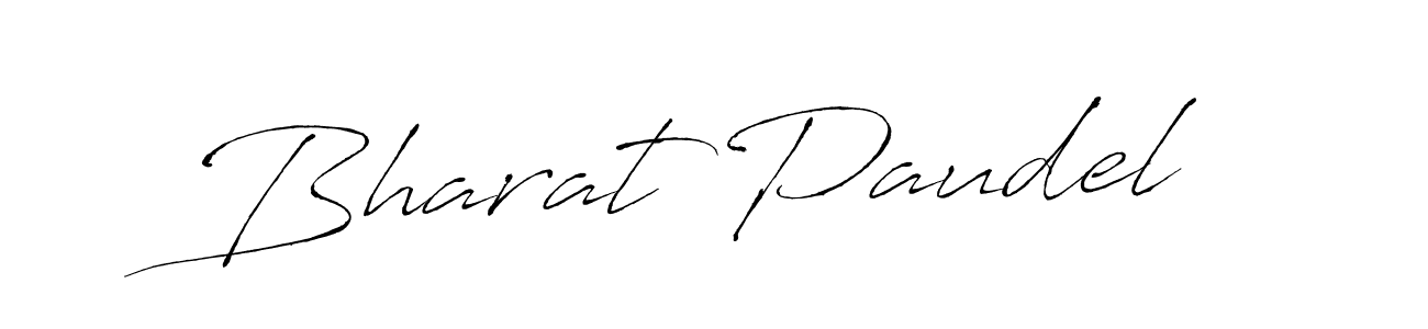 Use a signature maker to create a handwritten signature online. With this signature software, you can design (Antro_Vectra) your own signature for name Bharat Paudel. Bharat Paudel signature style 6 images and pictures png