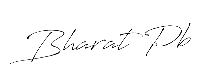 Use a signature maker to create a handwritten signature online. With this signature software, you can design (Antro_Vectra) your own signature for name Bharat Pb. Bharat Pb signature style 6 images and pictures png