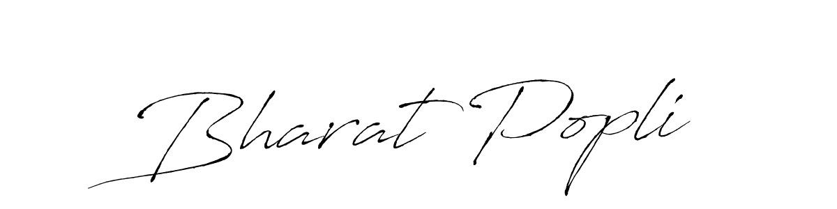 Also You can easily find your signature by using the search form. We will create Bharat Popli name handwritten signature images for you free of cost using Antro_Vectra sign style. Bharat Popli signature style 6 images and pictures png