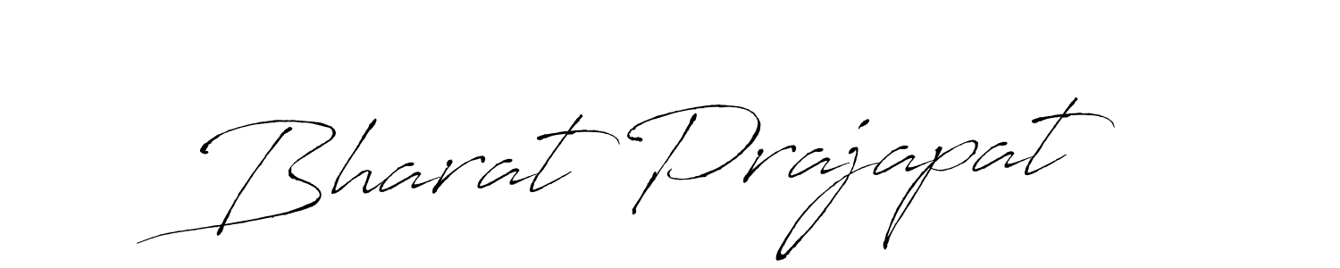 Design your own signature with our free online signature maker. With this signature software, you can create a handwritten (Antro_Vectra) signature for name Bharat Prajapat. Bharat Prajapat signature style 6 images and pictures png