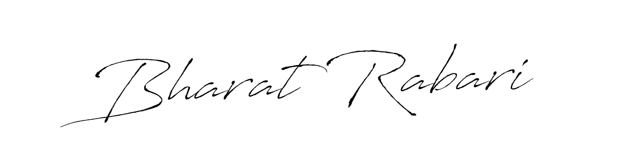 How to make Bharat Rabari name signature. Use Antro_Vectra style for creating short signs online. This is the latest handwritten sign. Bharat Rabari signature style 6 images and pictures png