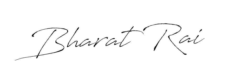 Make a beautiful signature design for name Bharat Rai. With this signature (Antro_Vectra) style, you can create a handwritten signature for free. Bharat Rai signature style 6 images and pictures png