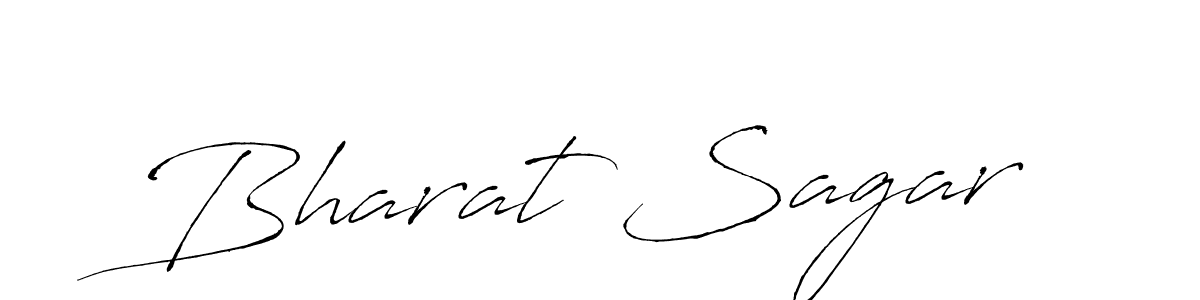 Bharat Sagar stylish signature style. Best Handwritten Sign (Antro_Vectra) for my name. Handwritten Signature Collection Ideas for my name Bharat Sagar. Bharat Sagar signature style 6 images and pictures png