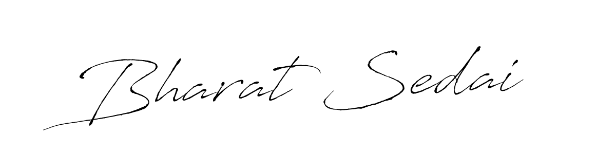 How to make Bharat Sedai name signature. Use Antro_Vectra style for creating short signs online. This is the latest handwritten sign. Bharat Sedai signature style 6 images and pictures png