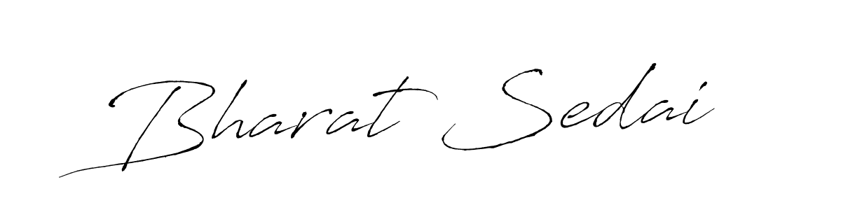 How to make Bharat Sedai signature? Antro_Vectra is a professional autograph style. Create handwritten signature for Bharat Sedai name. Bharat Sedai signature style 6 images and pictures png
