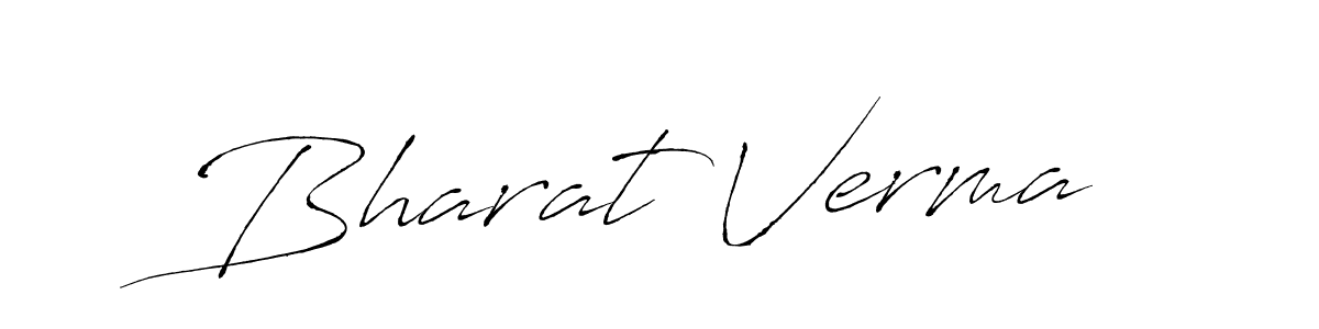 Bharat Verma stylish signature style. Best Handwritten Sign (Antro_Vectra) for my name. Handwritten Signature Collection Ideas for my name Bharat Verma. Bharat Verma signature style 6 images and pictures png