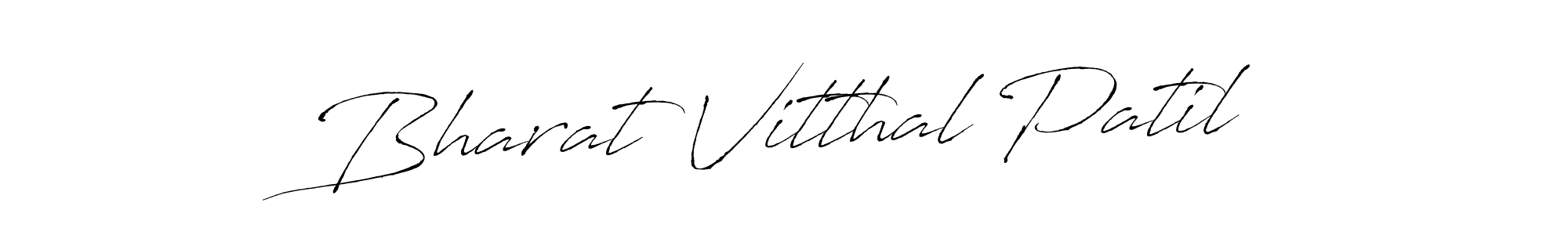 How to make Bharat Vitthal Patil name signature. Use Antro_Vectra style for creating short signs online. This is the latest handwritten sign. Bharat Vitthal Patil signature style 6 images and pictures png