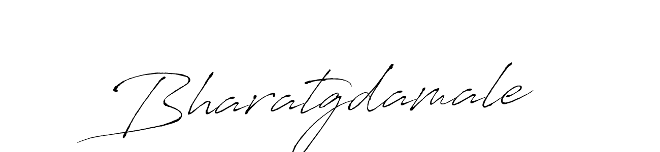 Design your own signature with our free online signature maker. With this signature software, you can create a handwritten (Antro_Vectra) signature for name Bharatgdamale. Bharatgdamale signature style 6 images and pictures png
