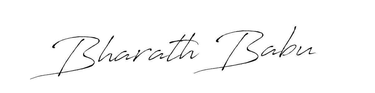 Bharath Babu stylish signature style. Best Handwritten Sign (Antro_Vectra) for my name. Handwritten Signature Collection Ideas for my name Bharath Babu. Bharath Babu signature style 6 images and pictures png