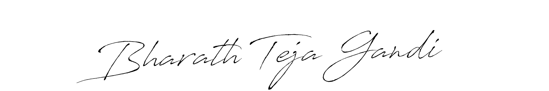 Bharath Teja Gandi stylish signature style. Best Handwritten Sign (Antro_Vectra) for my name. Handwritten Signature Collection Ideas for my name Bharath Teja Gandi. Bharath Teja Gandi signature style 6 images and pictures png