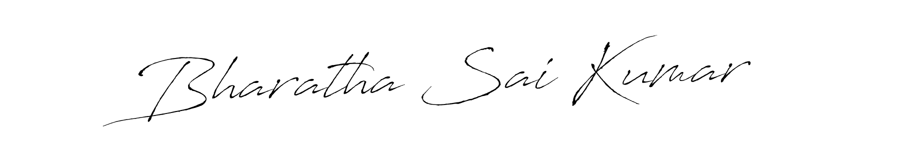 Use a signature maker to create a handwritten signature online. With this signature software, you can design (Antro_Vectra) your own signature for name Bharatha Sai Kumar. Bharatha Sai Kumar signature style 6 images and pictures png