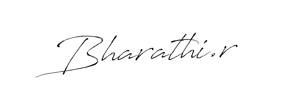 Use a signature maker to create a handwritten signature online. With this signature software, you can design (Antro_Vectra) your own signature for name Bharathi.r. Bharathi.r signature style 6 images and pictures png