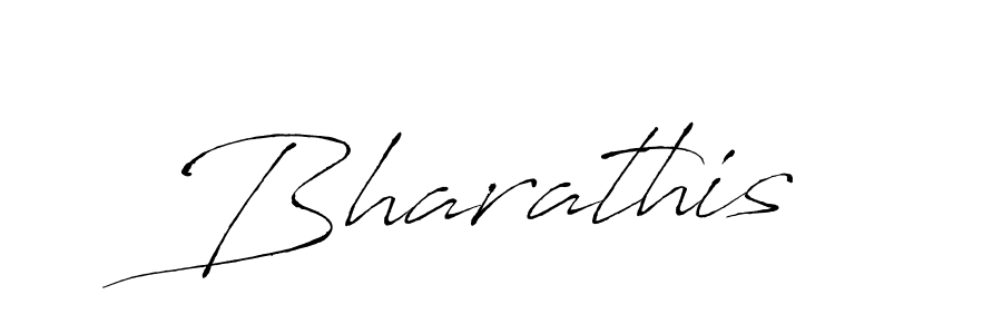 How to make Bharathis signature? Antro_Vectra is a professional autograph style. Create handwritten signature for Bharathis name. Bharathis signature style 6 images and pictures png