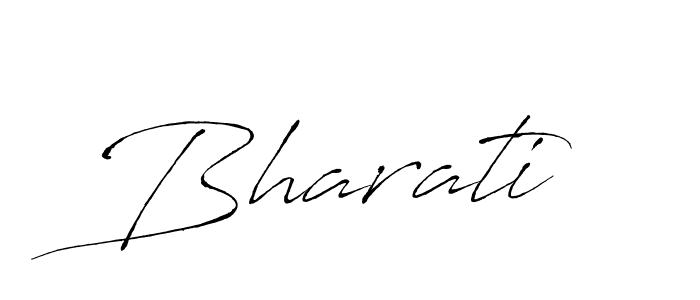 Use a signature maker to create a handwritten signature online. With this signature software, you can design (Antro_Vectra) your own signature for name Bharati. Bharati signature style 6 images and pictures png