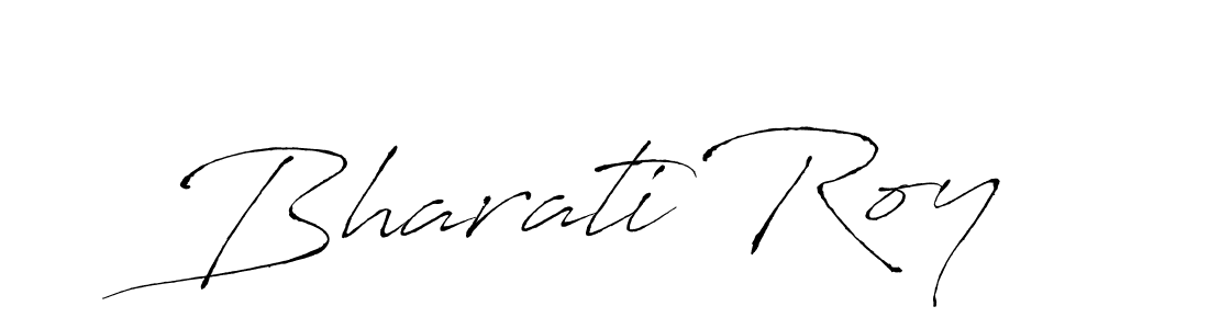 Antro_Vectra is a professional signature style that is perfect for those who want to add a touch of class to their signature. It is also a great choice for those who want to make their signature more unique. Get Bharati Roy name to fancy signature for free. Bharati Roy signature style 6 images and pictures png