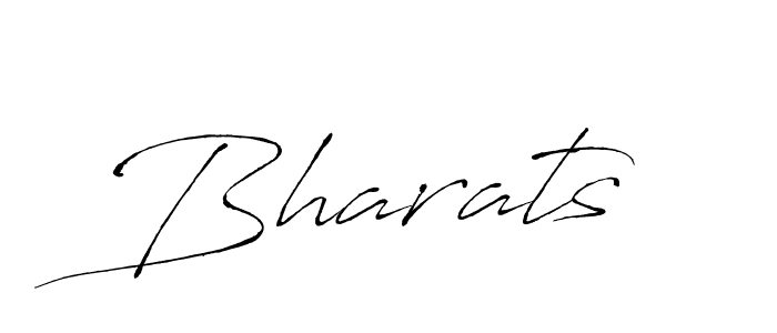 How to make Bharats signature? Antro_Vectra is a professional autograph style. Create handwritten signature for Bharats name. Bharats signature style 6 images and pictures png