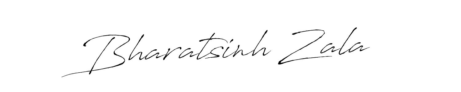 Antro_Vectra is a professional signature style that is perfect for those who want to add a touch of class to their signature. It is also a great choice for those who want to make their signature more unique. Get Bharatsinh Zala name to fancy signature for free. Bharatsinh Zala signature style 6 images and pictures png