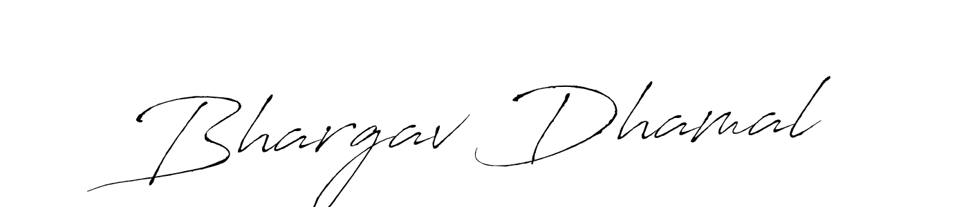 Use a signature maker to create a handwritten signature online. With this signature software, you can design (Antro_Vectra) your own signature for name Bhargav Dhamal. Bhargav Dhamal signature style 6 images and pictures png